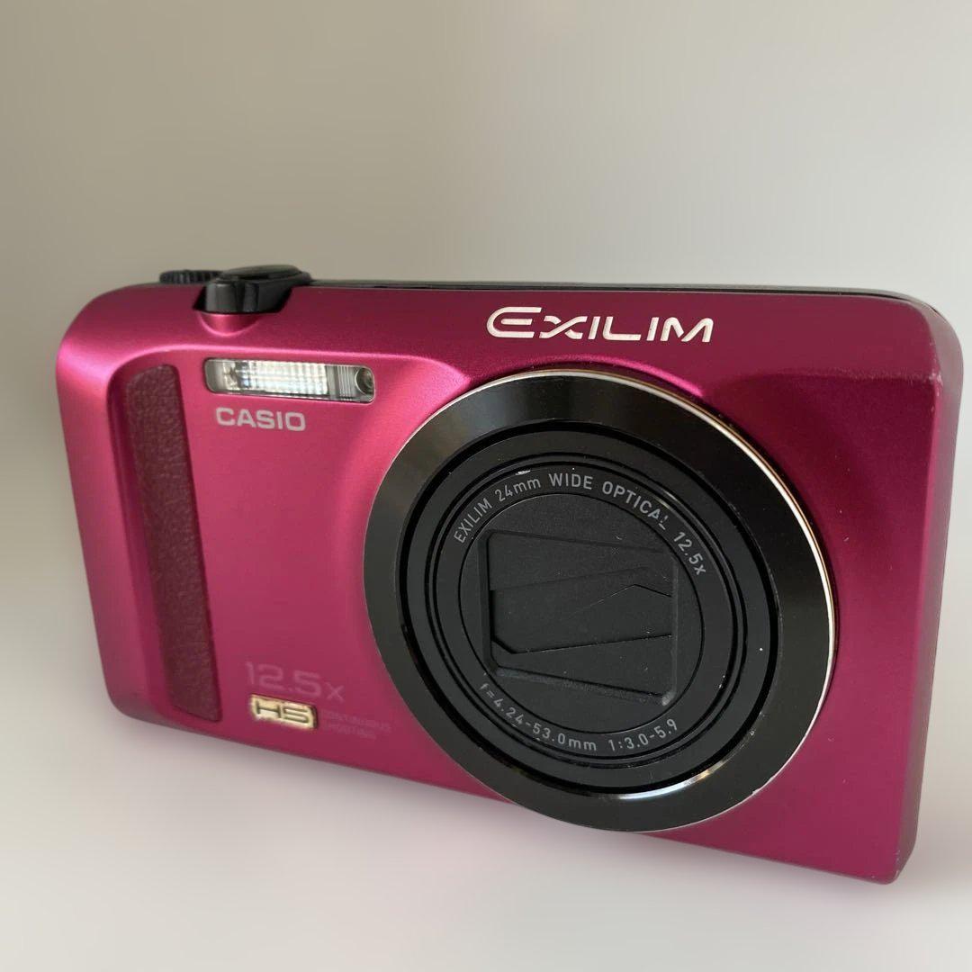 CASIO EXILIM 12.5x ズーム デジタルカメラ ピンク
