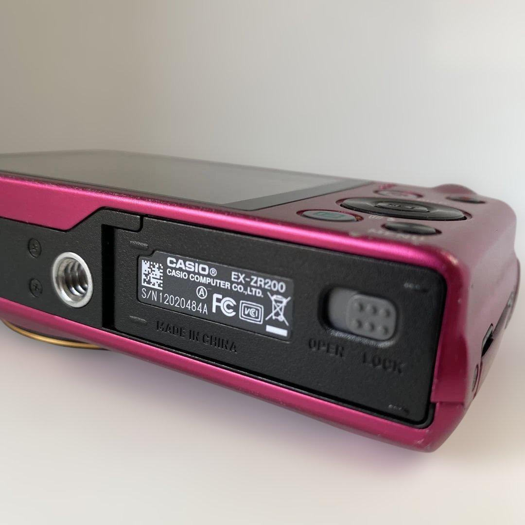 CASIO EXILIM 12.5x ズーム デジタルカメラ ピンク
