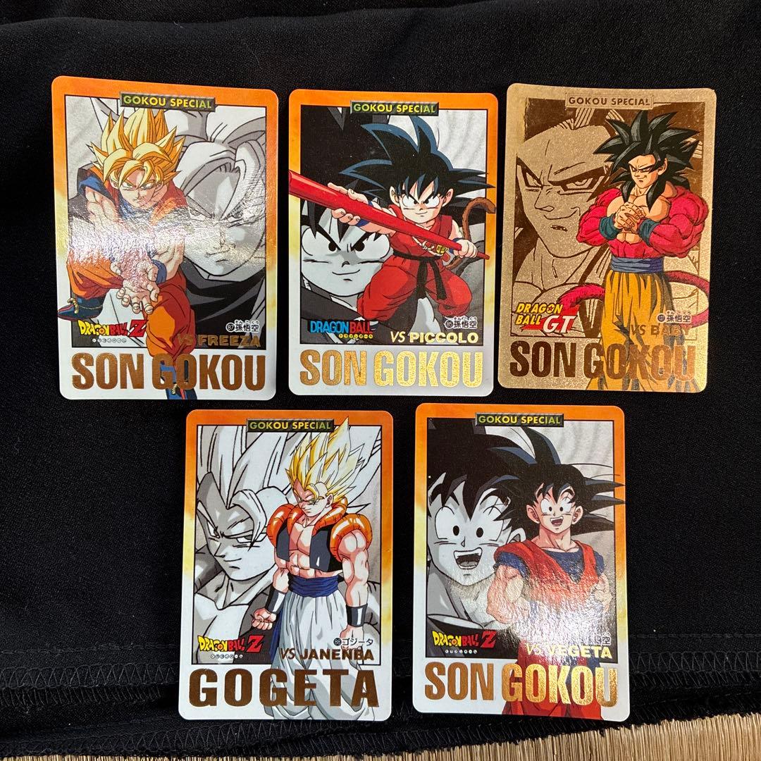 ドラゴンボール カードダス セット GT目立った傷や汚れなし