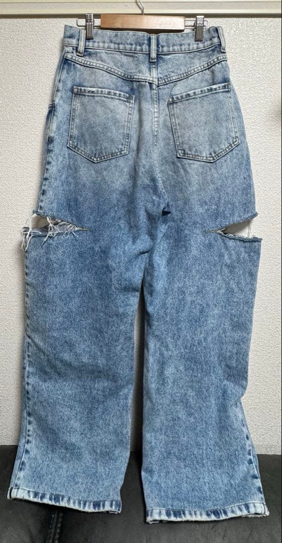 スラッシュデニム カットオフデニム40