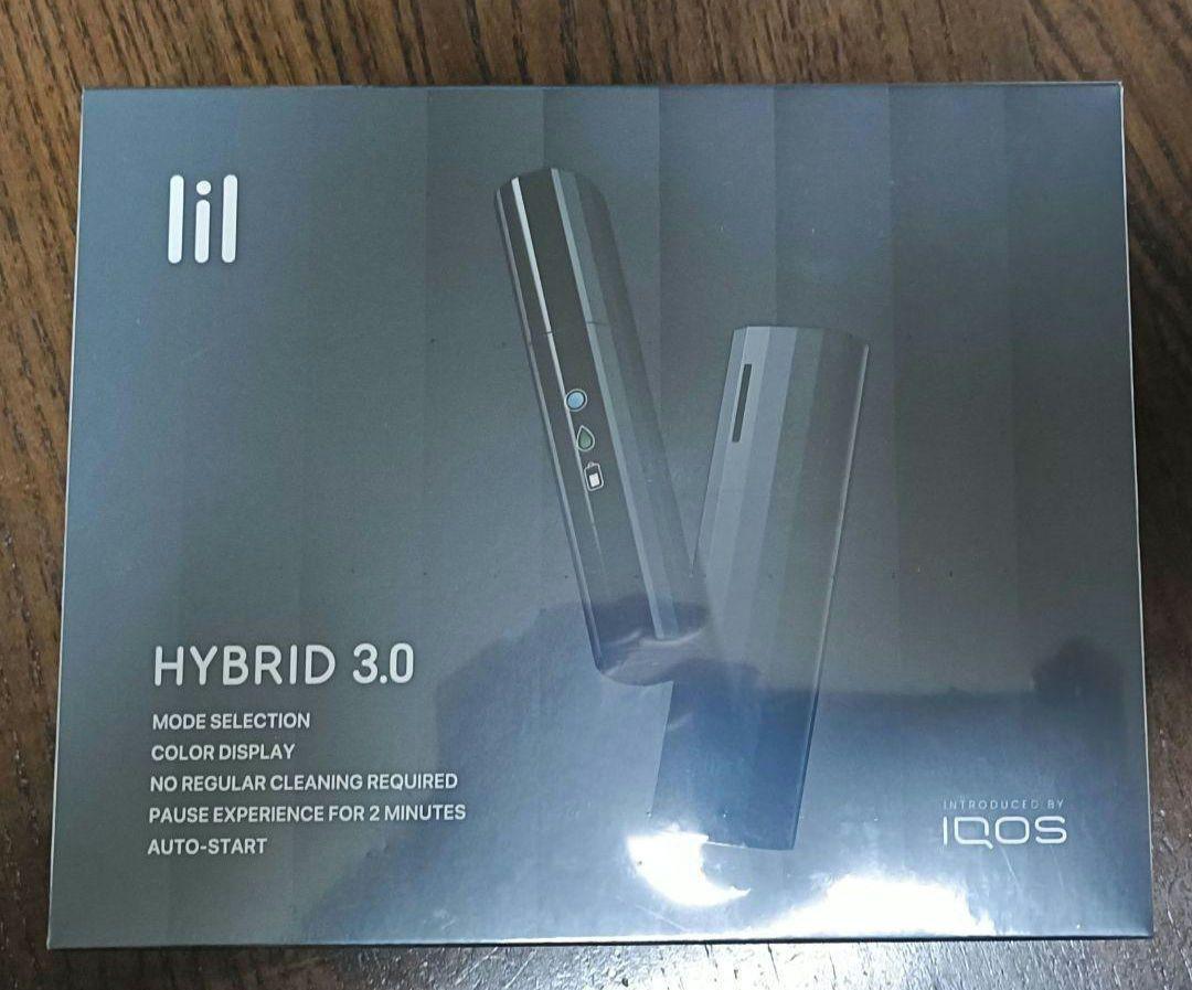 新品 日本正規版 リルハイブリッド3.0 IQOS lil hybrid 黒