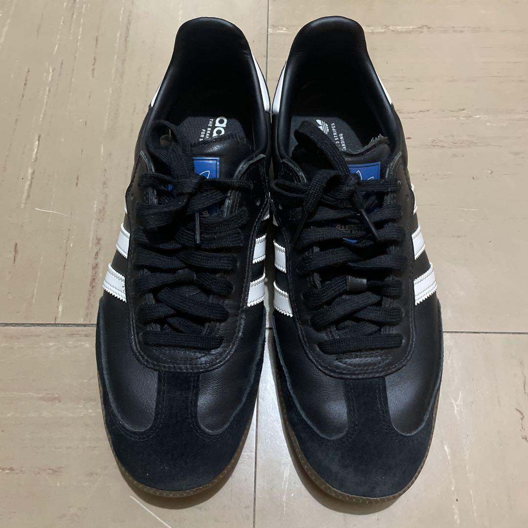 アディダス　サンバ　27.5 美品 ADIDAS SAMBA FB アディダス サンバ 27.5cm ブラック