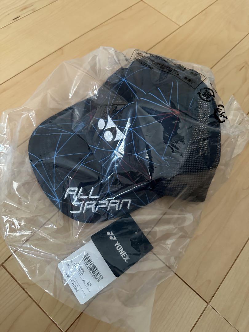 YONEX ALL JAPAN キャップ ネイビー