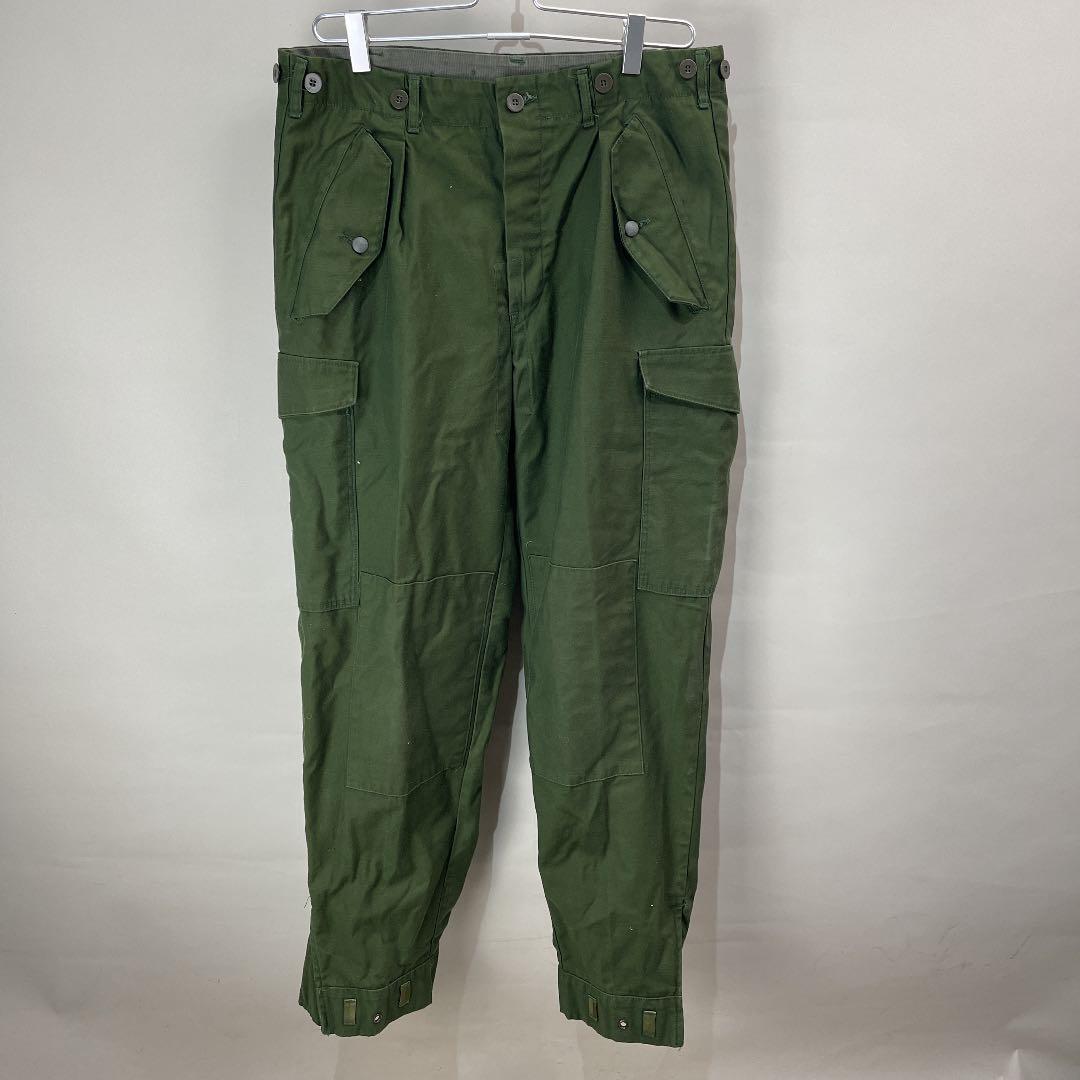 【セール】vintage スウェーデン軍 m59 カーゴパンツ…2