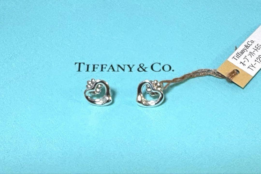 新品未使用　Tiffany　オープンハートピアス 新品未使用 Tiffany オープンハート ピアス ¥74,800- - メルカリ