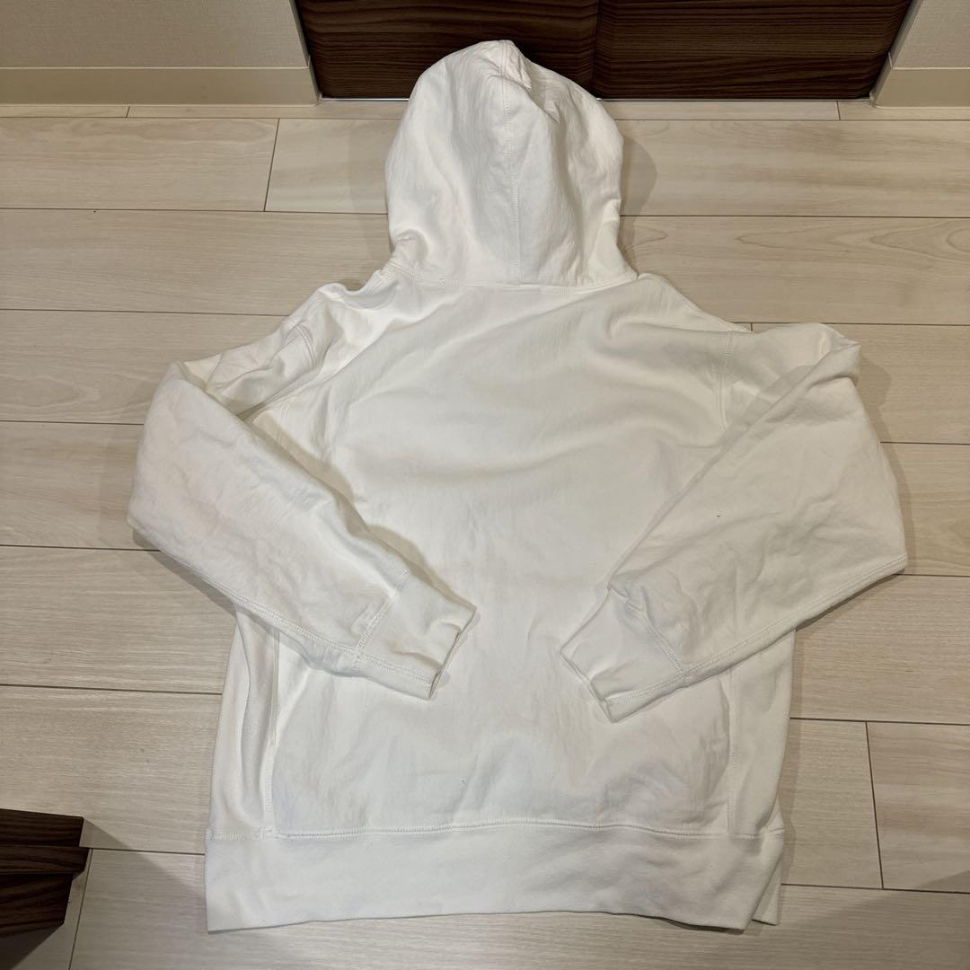 21AW Supreme ボックスロゴ白 パーカー M