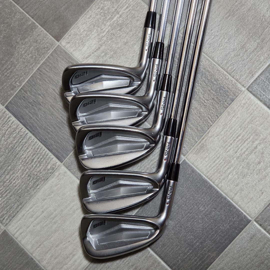 【名器】PING i210 アイアン 6-P 5本 MODUS120 S レッド