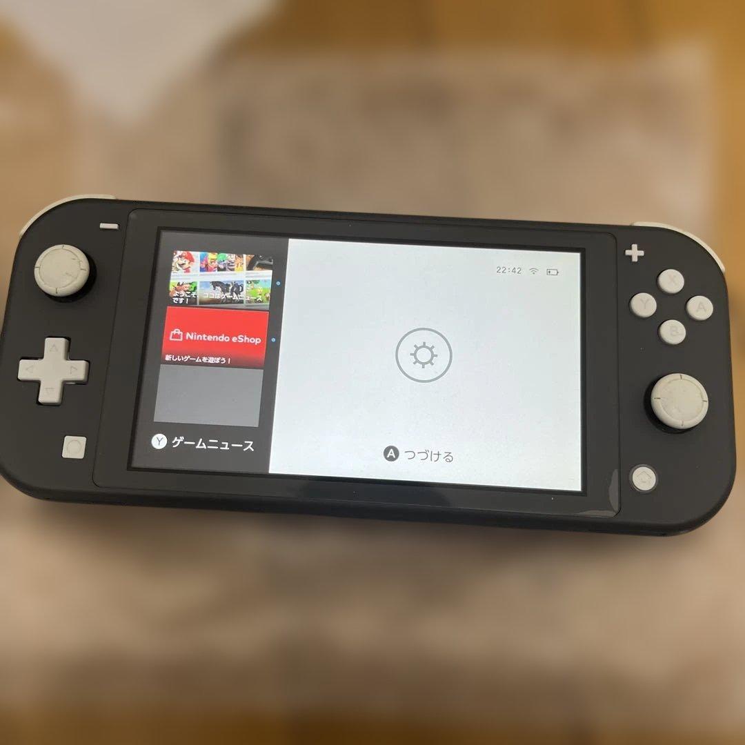 Nintendo Switch Lite グレー 本体　ジャンク