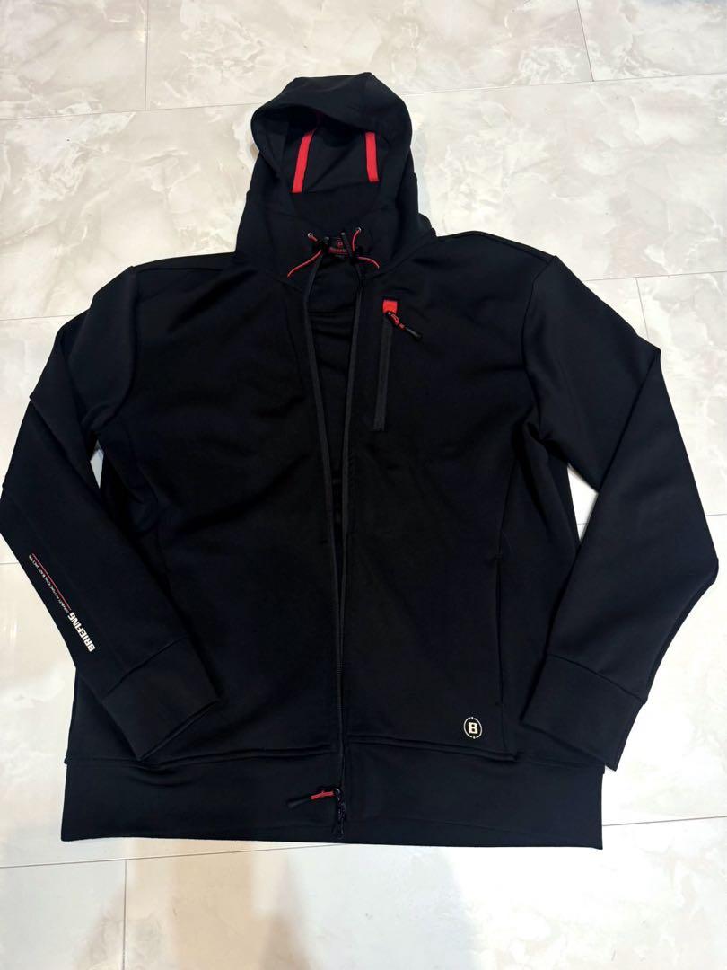 美品　ブリーフィング　ストレッチ　パーカー　サイズL briefinggolf￼