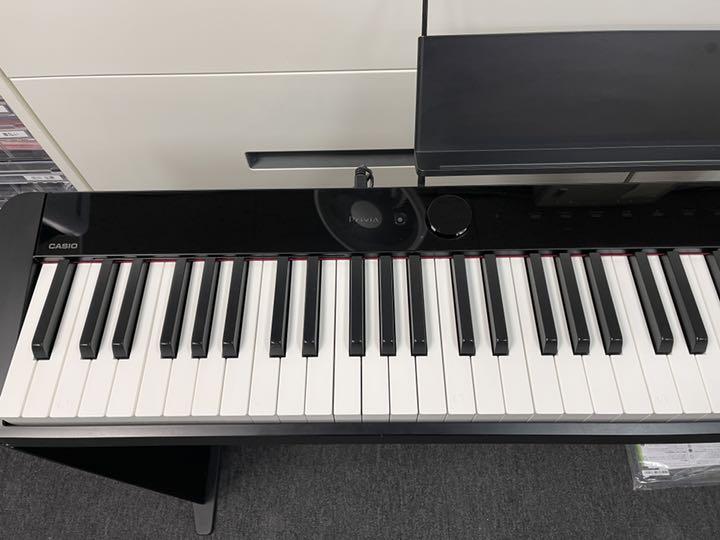いいたしま CASIO 純正専用台と純正3本足ペダル付 Cw28W-m29130877092 PX-S1000BK おじさん