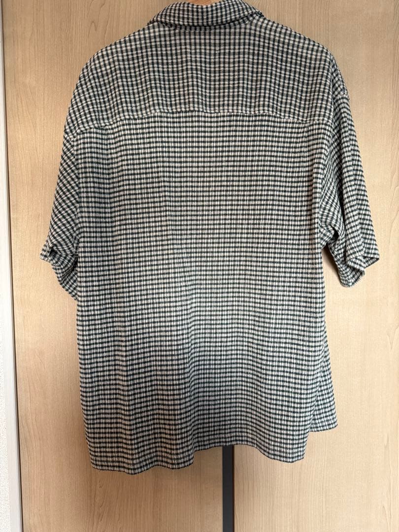 Stussy チェック柄 半袖シャツ Lサイズ