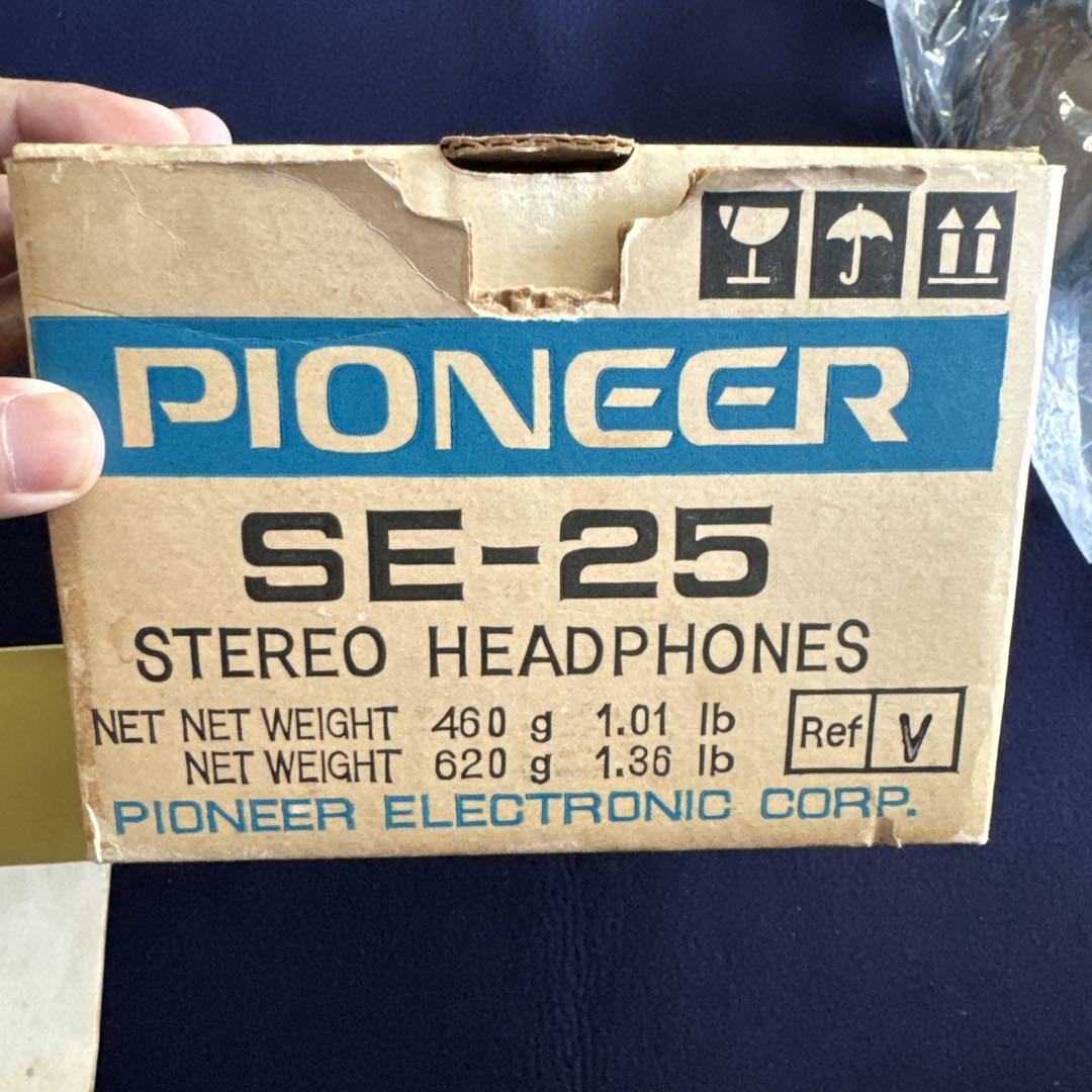 Pioneer パイオニア　SE-25 stereo headphones