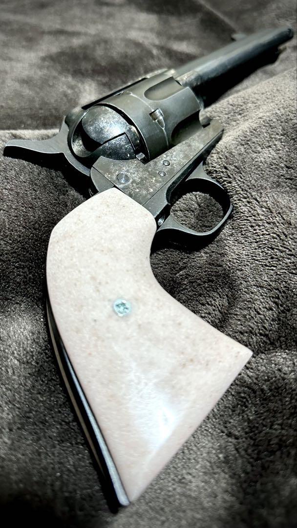 タナカ COLT SAA デタッチャブルシリンダー 外装カスタム タイルグリップ