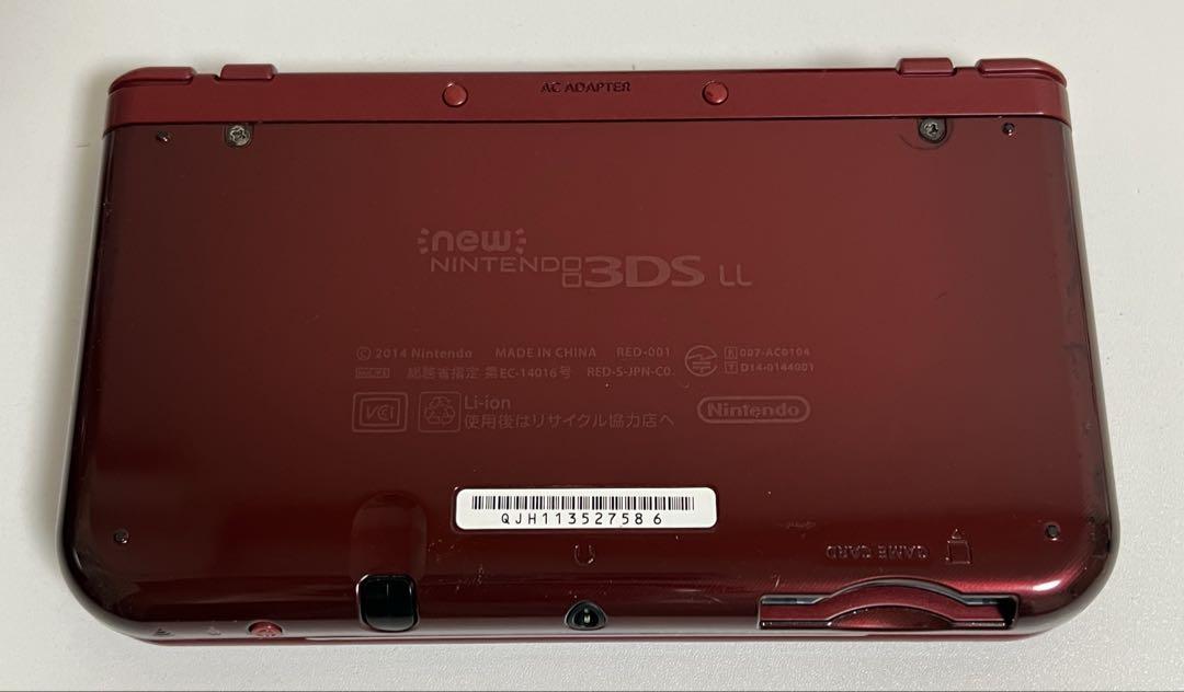Nintendo NEW ニンテンドー 3DS LL メタリックレッド 本体