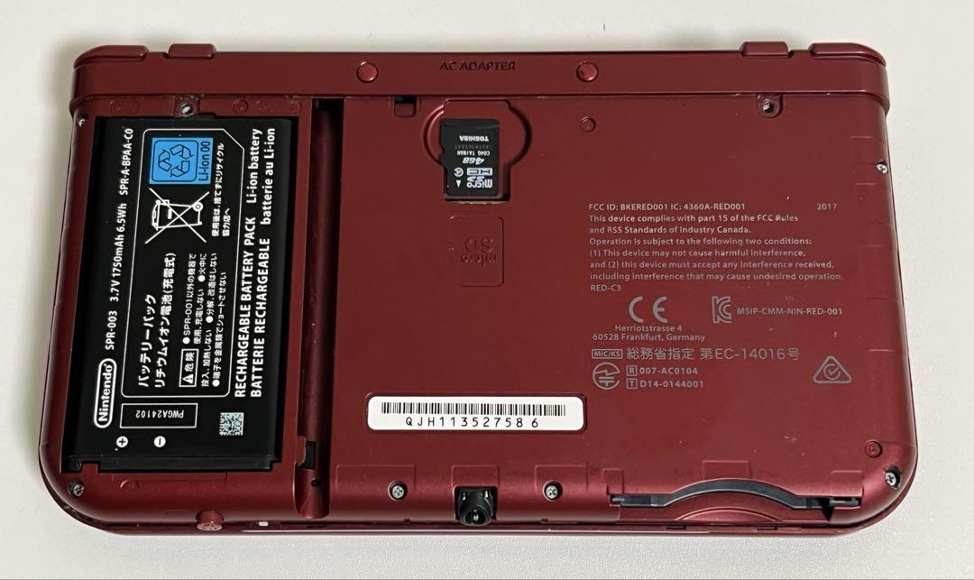 Nintendo NEW ニンテンドー 3DS LL メタリックレッド 本体
