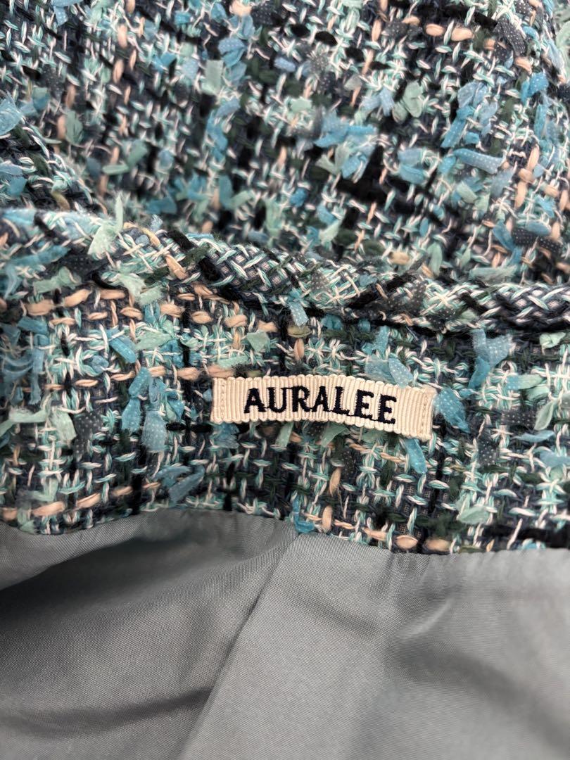 ジャケット・アウター AURALEE HOMESPUN SUMMER TWEED BLOUSON