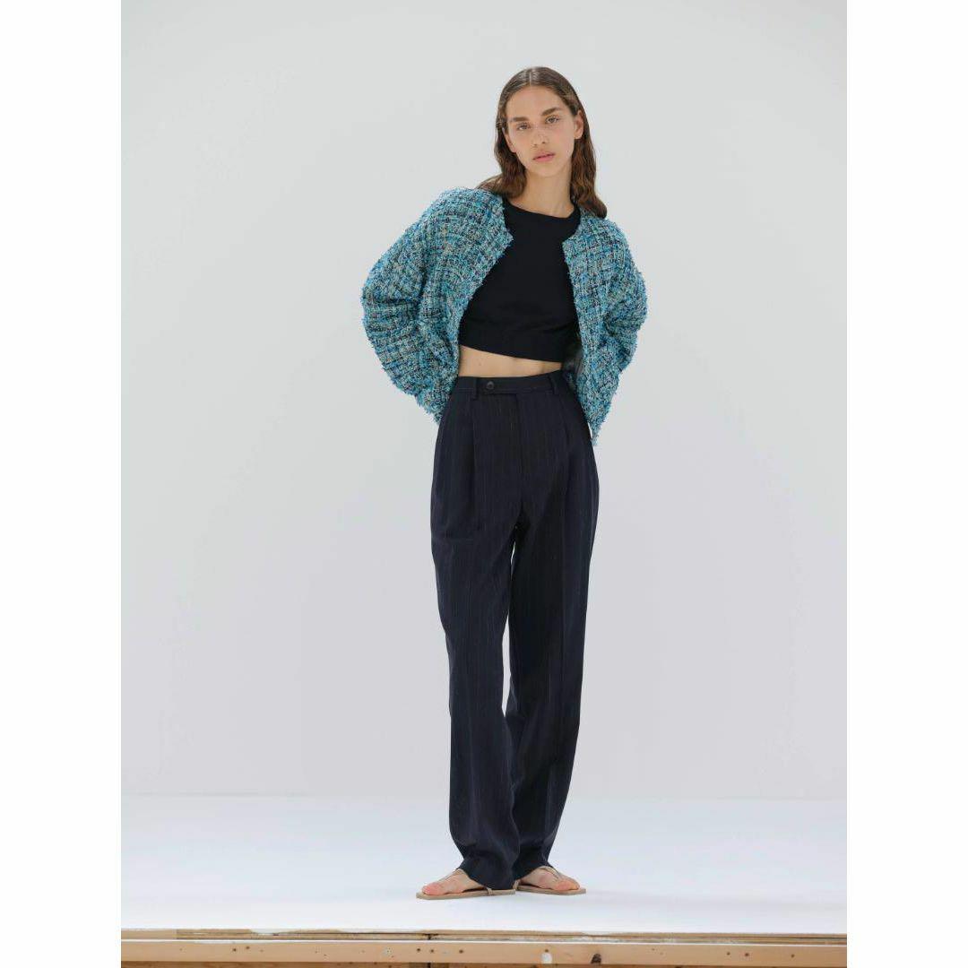ジャケット・アウター AURALEE HOMESPUN SUMMER TWEED BLOUSON
