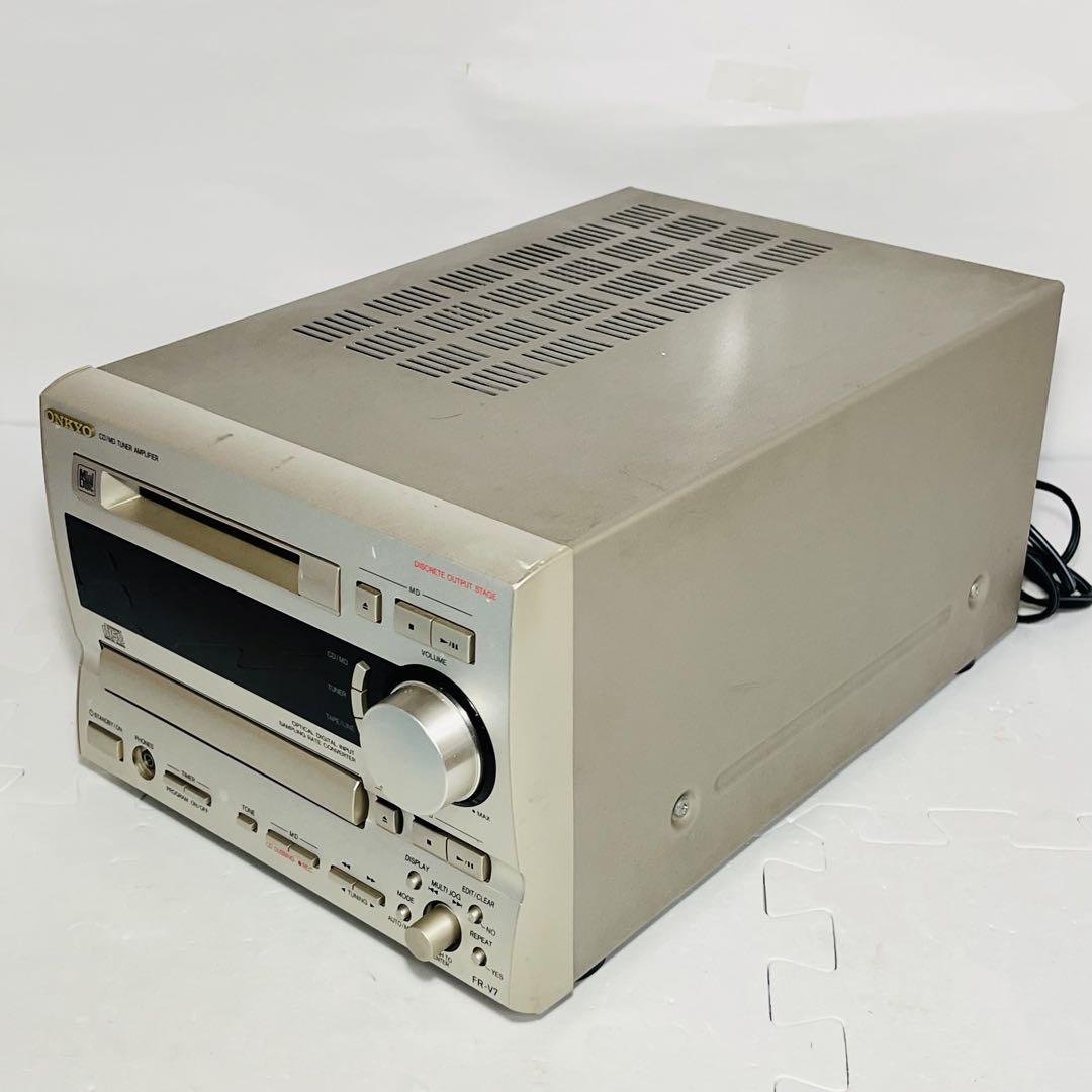 【完動品】 ONKYO FR-V7 リモコン RC-378S CD MD アンプ