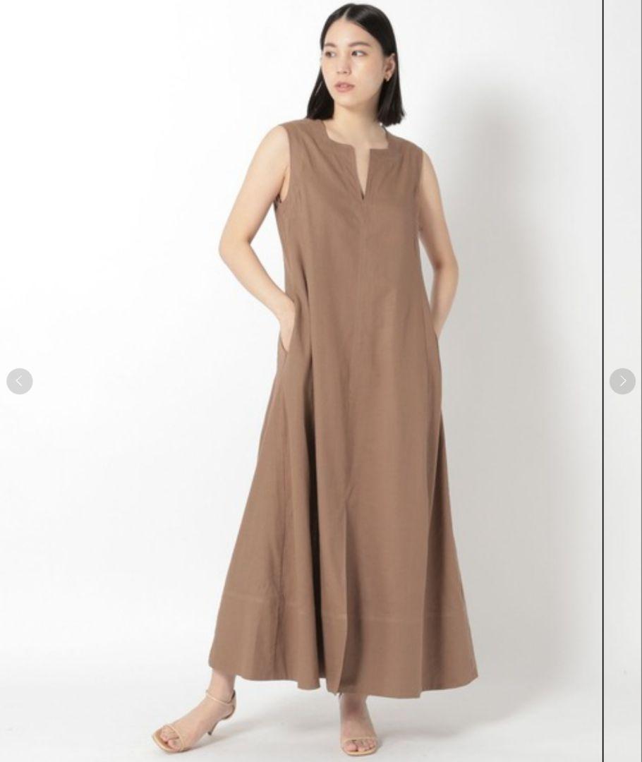 気になる対象商品 美品 カオス ノースリーブ ロングワンピース カンジョール ワンピース