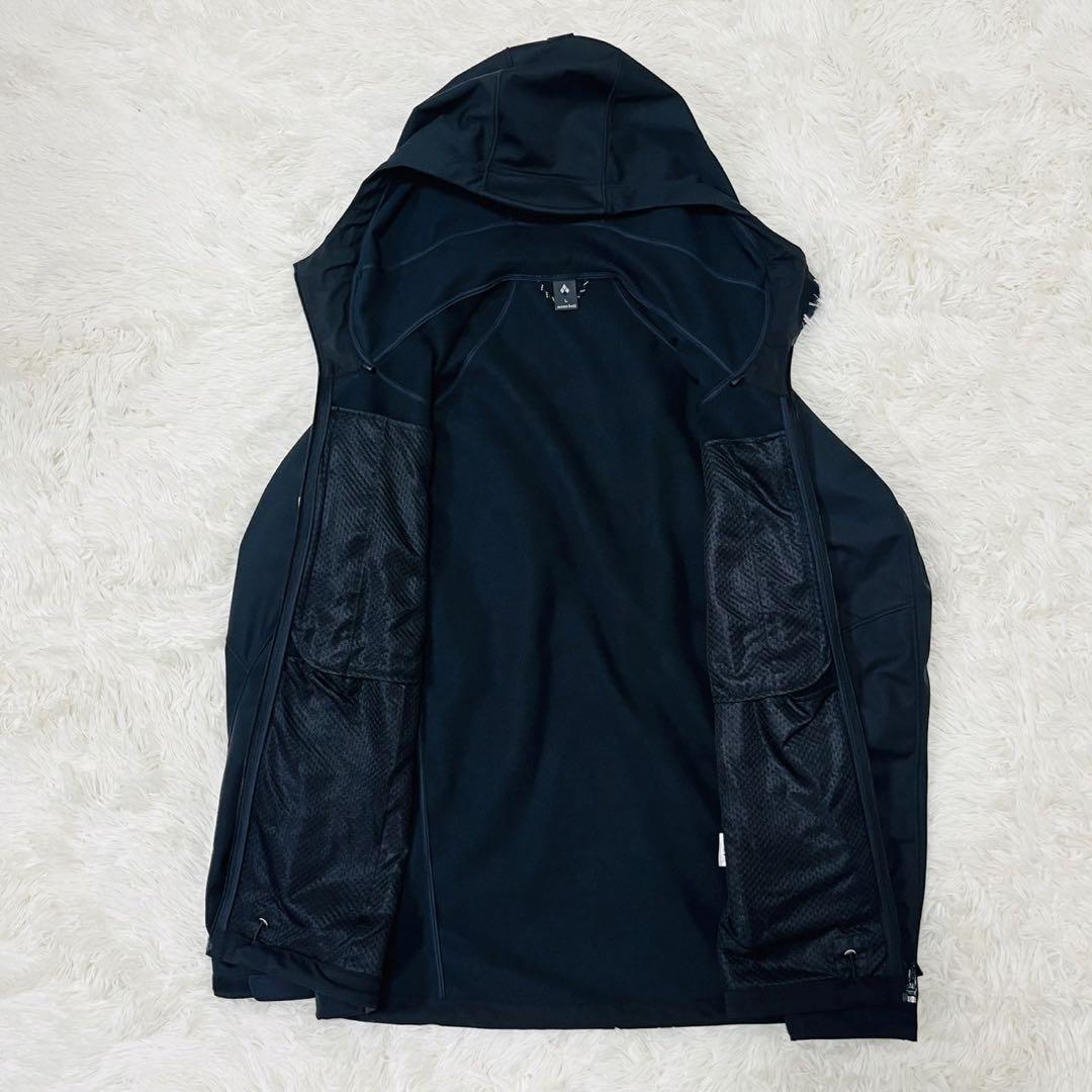 モンベル　クリマバリア パーカ Men's L ブラック1106723 完売品②