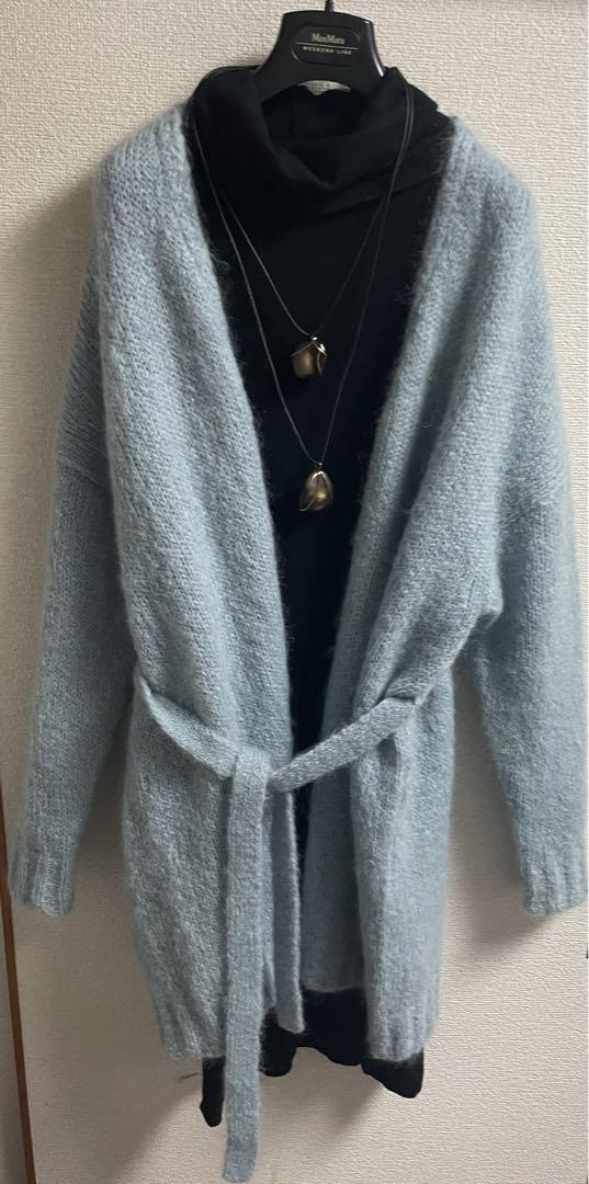贅沢品 未使用品⭐︎maxmara モヘヤニットカーディガン マックスマーラ トップス