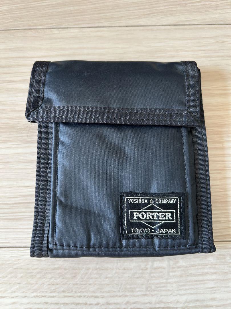 PORTER 二つ折り財布 ブラック MADE IN JAPAN PORTER 二つ折り財布 ブラック