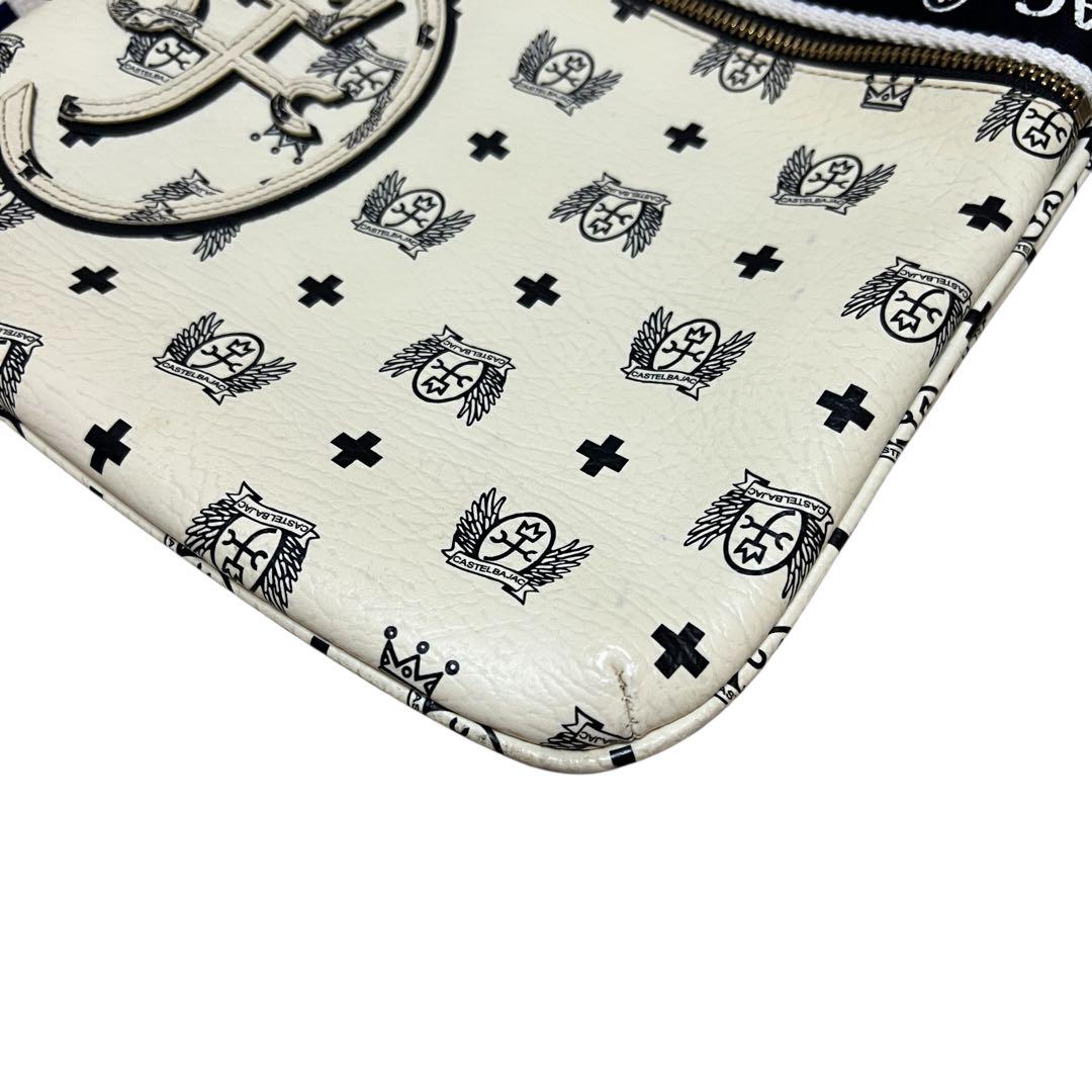 【良品】CASTEL BAJACショルダーバッグ　メンズ　カステルバジャック