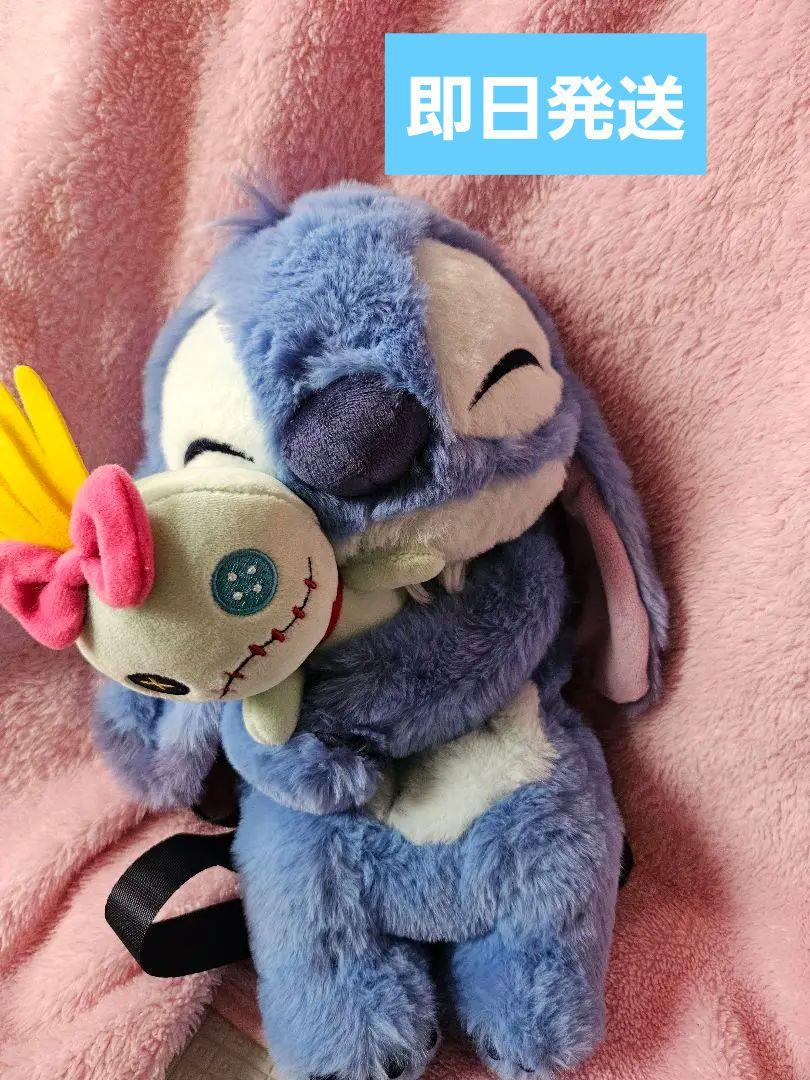 【日本製】 スティッチ＆スクランプ マルチポシェット Disney Stitch Day バッグ・ポーチ