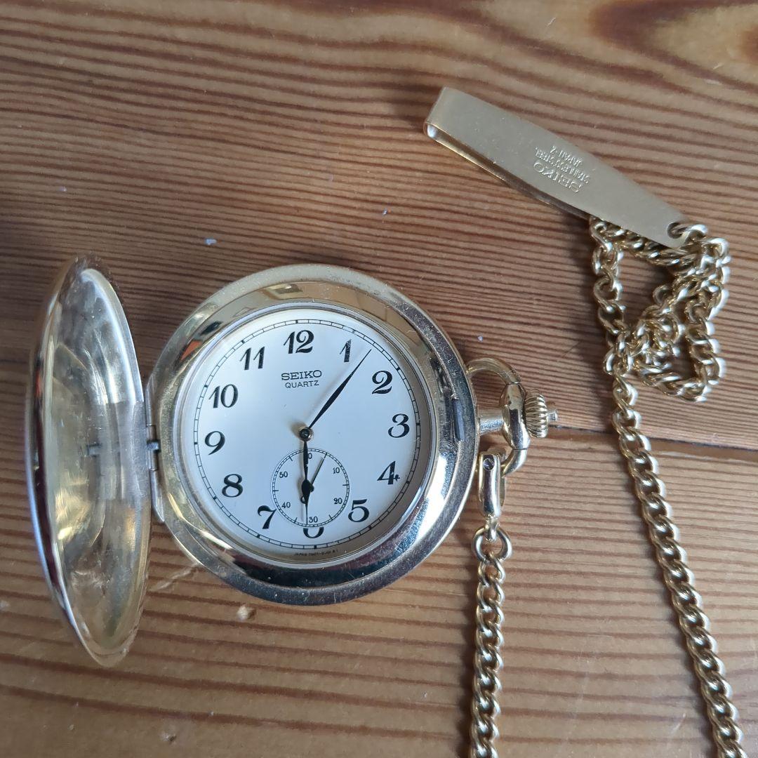 SEIKO 懐中時計 金色