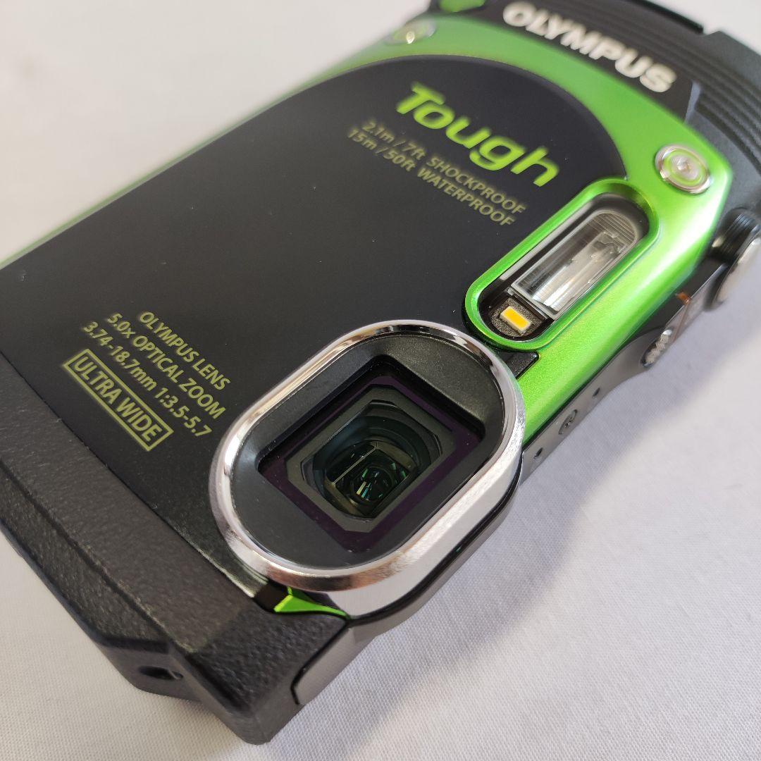 【美品】OLYMPUS STYLUS TG-870 Tough グリーン