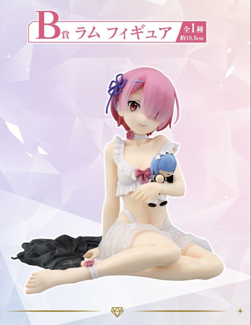 一番くじ リゼロ B賞 ラム フィギュア - メルカリ