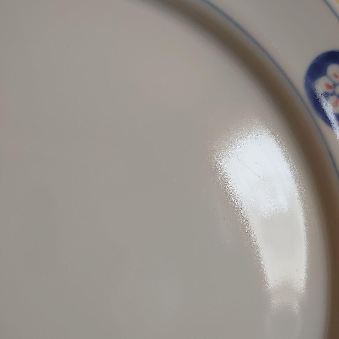 有田焼　福珠窯　染錦丸紋　2枚