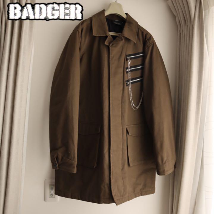Badger バジャー ジャケット ブラウン サイズXL ブルゾン コート 本店は Badger バジャー ジャケット ブラウン サイズXL ブルゾン コート 本店は