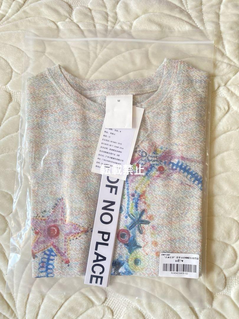 CONP 24SS “ビーチの夢” Tシャツ　トップス CONP 24SS “ビーチの夢” Tシャツトップス