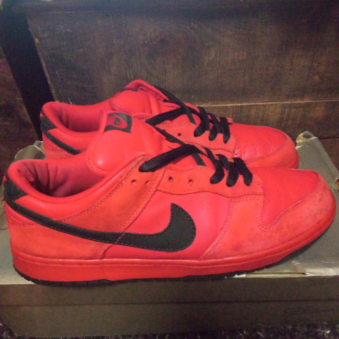 NIKE DUNK LOW SB Red Devil　28.5