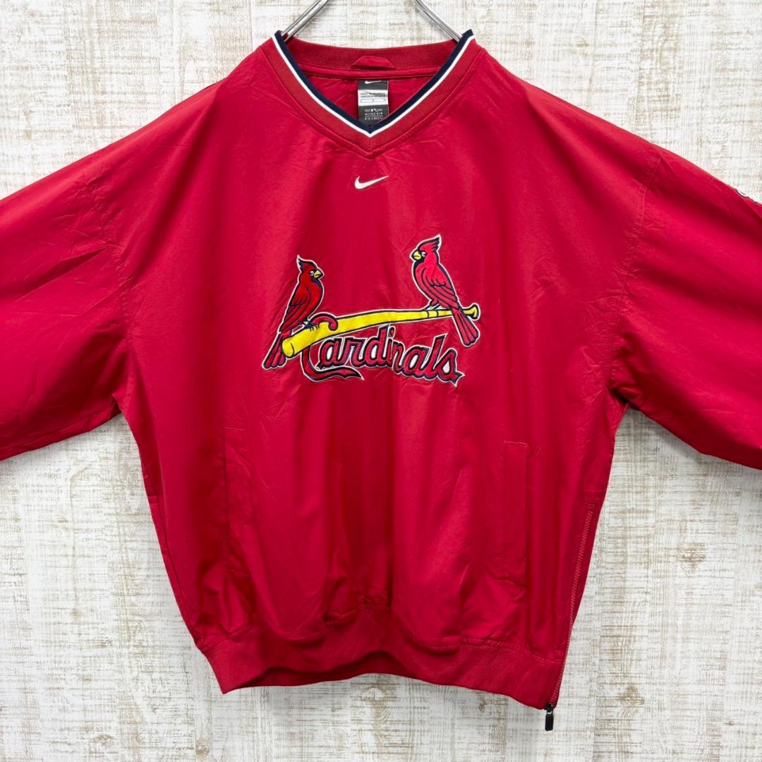 HB15《MLB》ナイキ　プルオーバー　センタースウッシュ　カージナルス