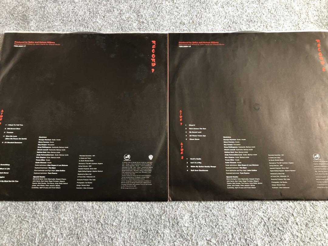 GEORGE HARRISON 「LIVE IN JAPAN」オリジナル盤2LP