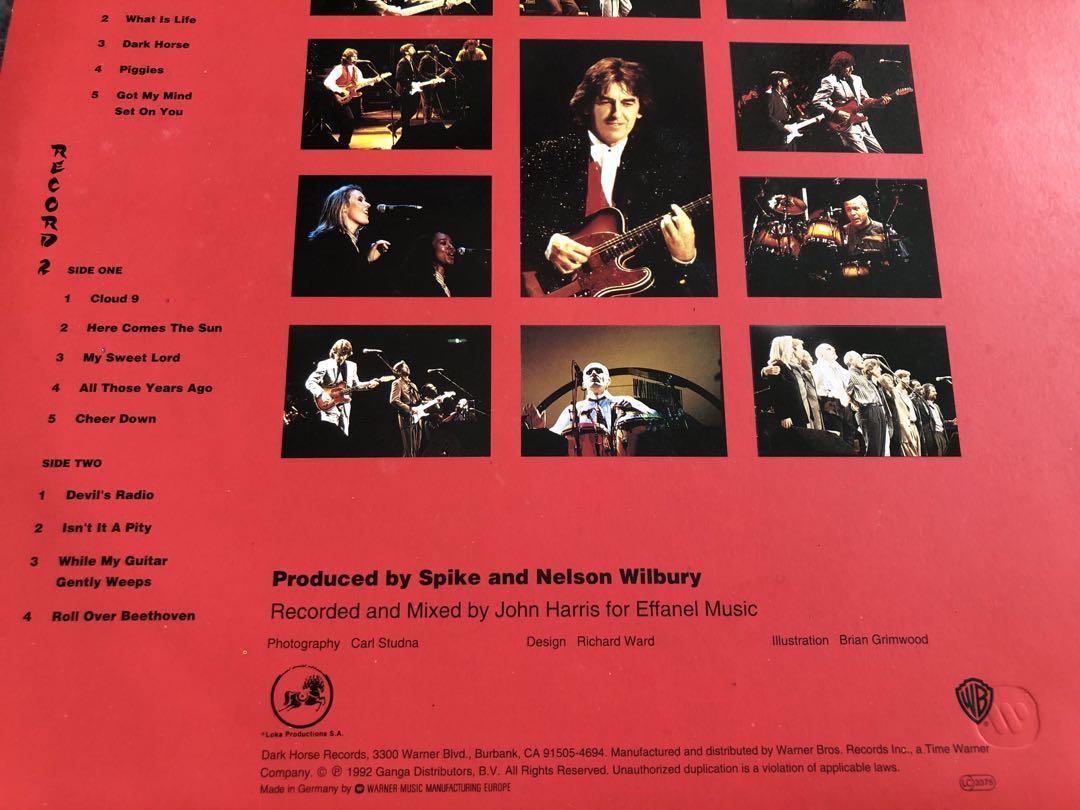 GEORGE HARRISON 「LIVE IN JAPAN」オリジナル盤2LP