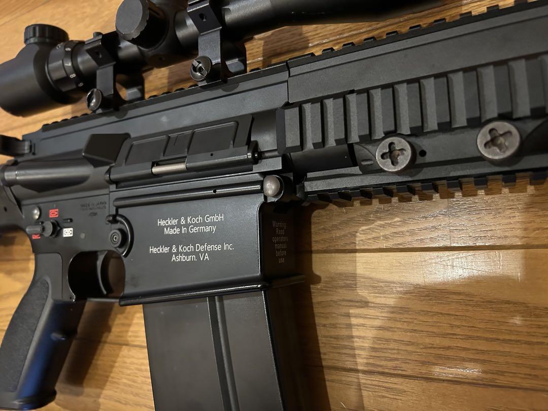 HK 417 D ハンドガード2種類メカボックス整備、精密バレル、刻印追加 HK 417 D ハンドガード2種類メカボックス整備、精密バレル、刻印