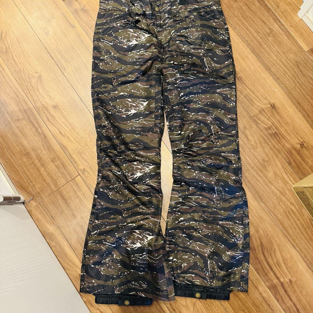 タイガーカモ 防風 サイズ90 LL スノボ 冬 ズボン パンツ
