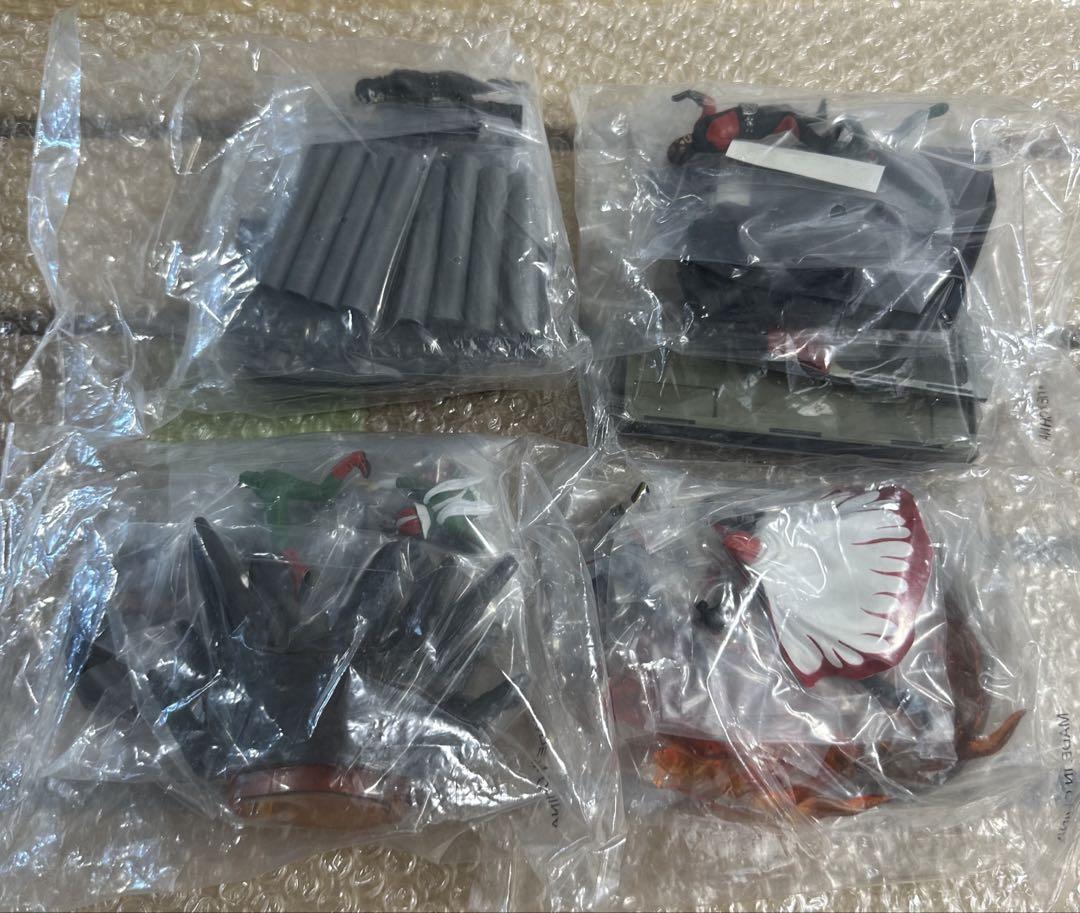 名鑑シリーズ ライダーアクション バトルセレクション 4種