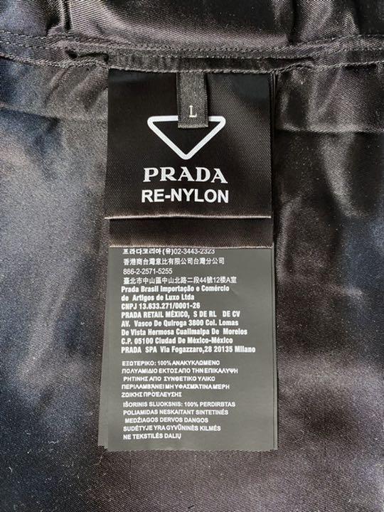 【PRADA】Re Nylon 半袖シャツ クラシックポケット スナップ