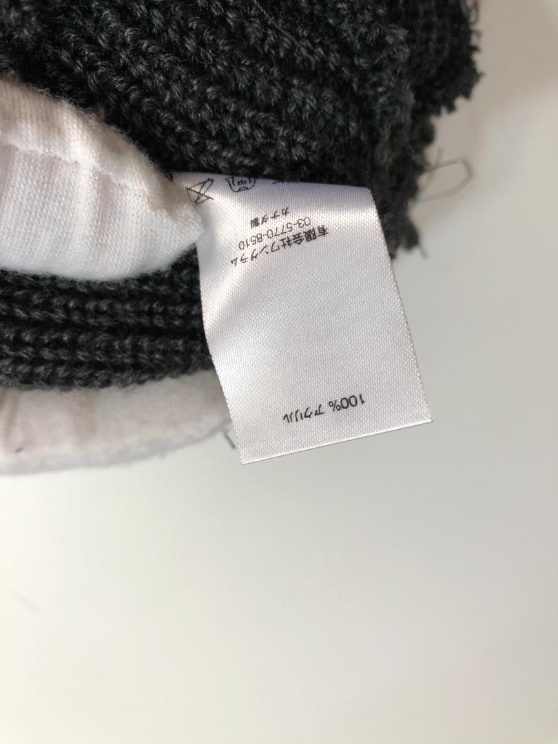 024090 SUPREME ニットキャップ グレー ビーニー