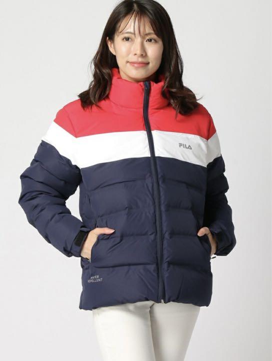 FILA フィラ ダウンジャケット ニッキー コート ネイビー