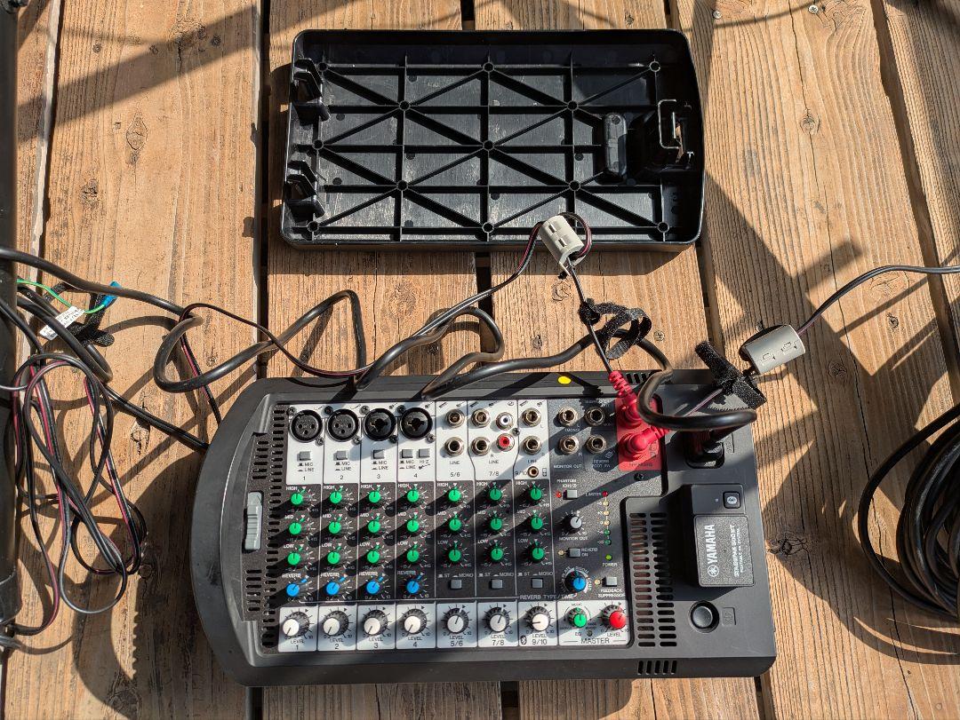 YAMAHA STAGEPAS 600BT ポータブルPAシステムセット 送料込