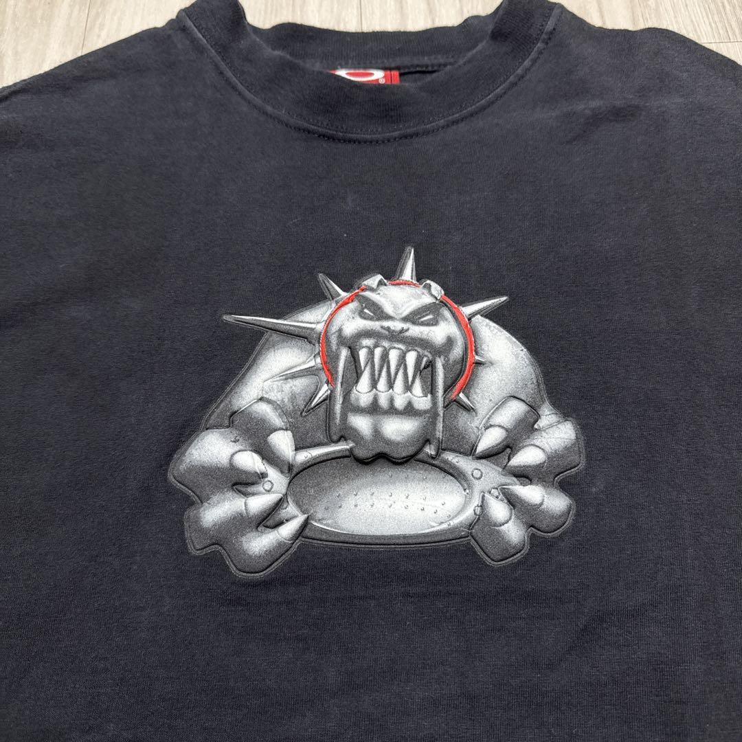 Oakley Monster dog Piet 半袖tシャツ 黒 y2k 00s - メルカリ