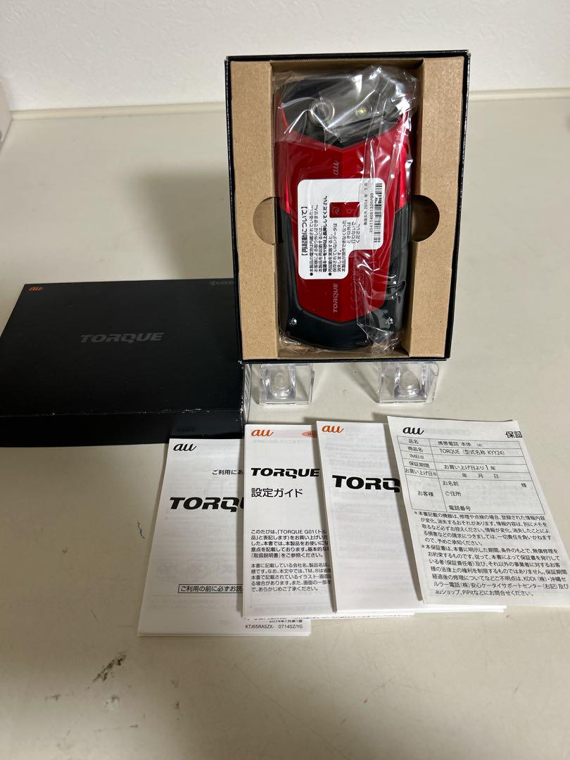 未使用品 au KYOCERA 京セラ TORQUE G01 KYY24 SRA