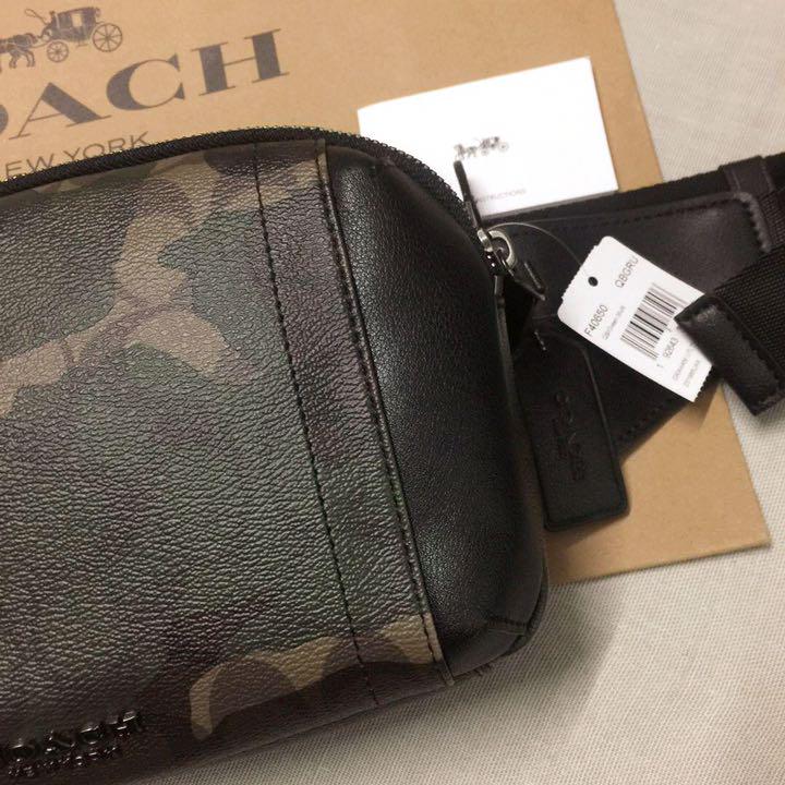 正規品SALE 新品 ボディバッグ ベルトバッグ 斜めかけ QgJA4-m29165368045 COACHバッグ F40650 2022大得価