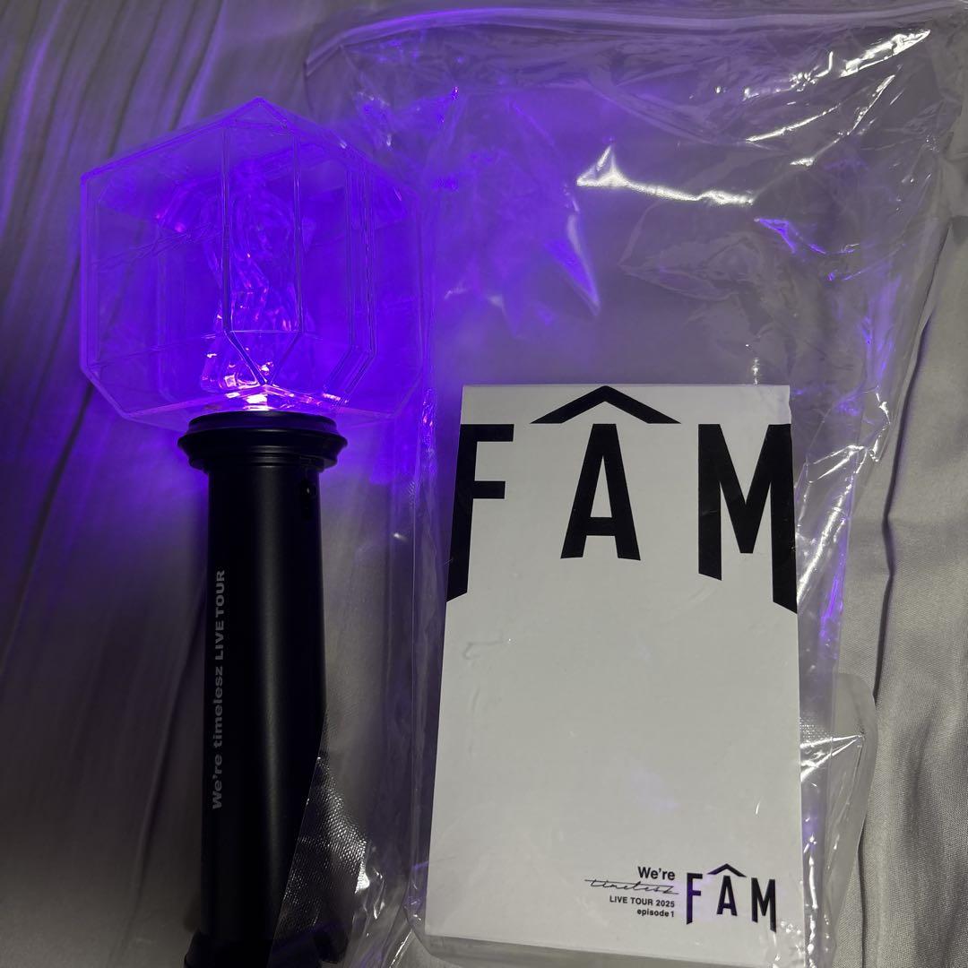 新品未開封 timelesz ペンライト　タイムレス　ツアー　FAM グッズ timelesz ペンライト タイムレス ツアー FAM グッズ 新品未開封