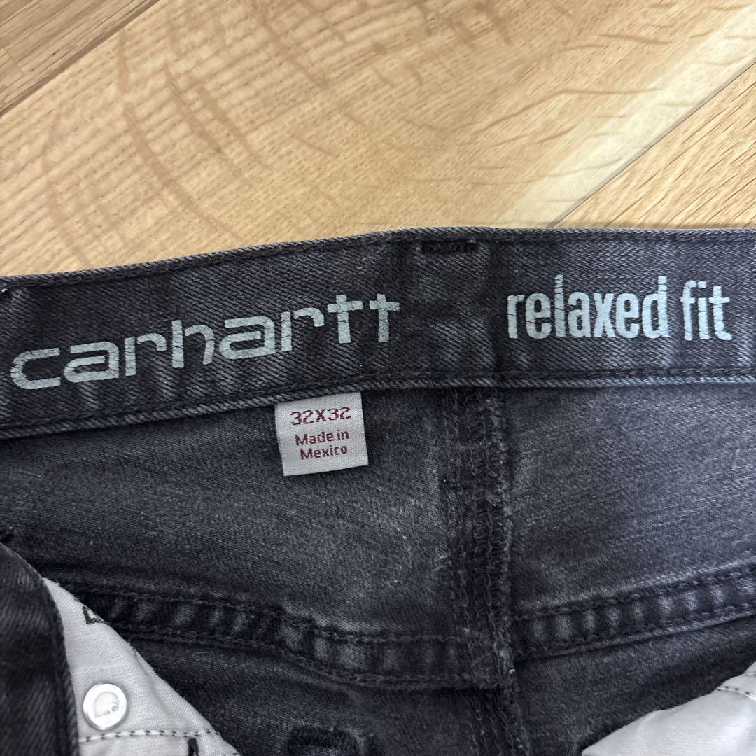 carhartt ブラックデニム relaxed fit 32×32 - メルカリ carhartt ブラックデニム relaxed fit 32×32 - メルカリ